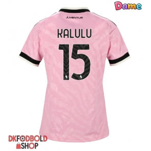 Juventus Pierre Kalulu #15 Udebanetrøje Dame 2026-27 Kort ærmer Juventus Pierre Kalulu #15 Udebanetrøje Dame 2026-27 Kort ærmer